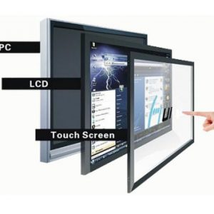 Khung cảm ứng tương tác lắp trên TV KTT03